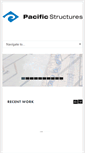 Mobile Screenshot of pacific-structures.com